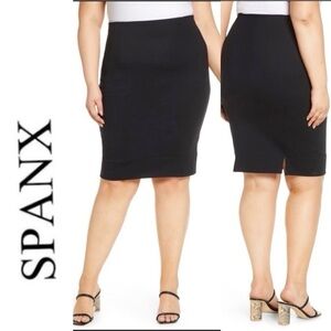 SPANX Black Pencil Skirt - Sleek Office Staple